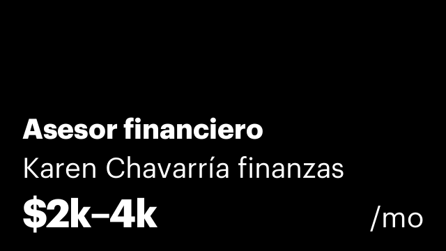 Asesor financiero