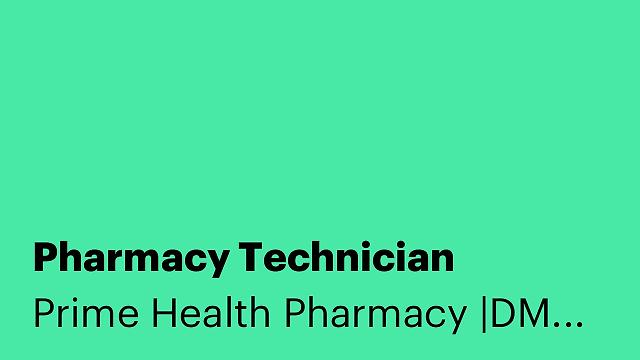 Pharmacy Technician