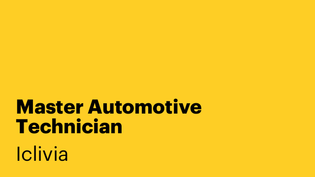 Master Automotive Technician
