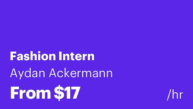 Fashion Intern