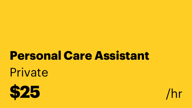 Personal Care Assistant