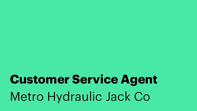 Customer Service Agent