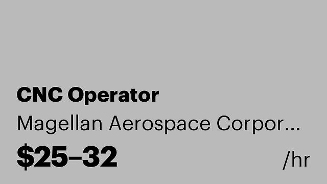CNC Operator