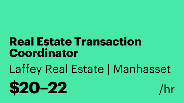 Real Estate Transaction Coordinator
