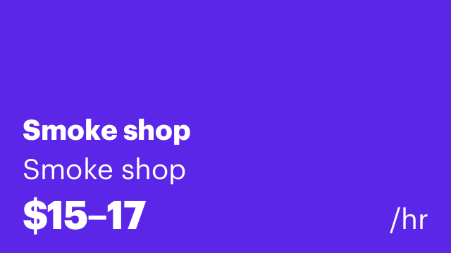 Smoke shop