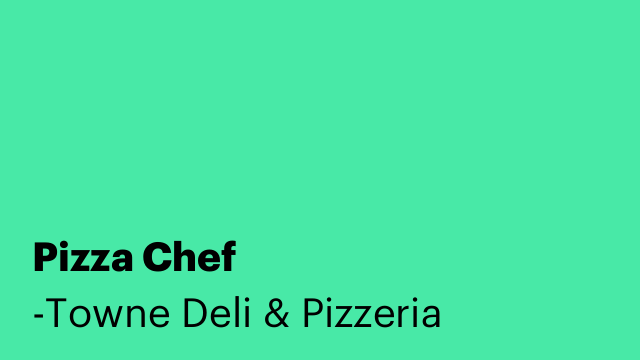 Pizza Chef