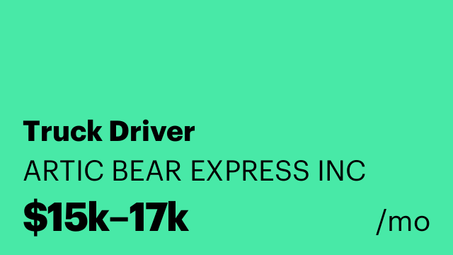 Truck Driver