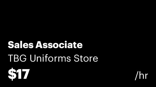 Sales Associate