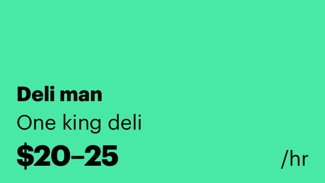 Deli man