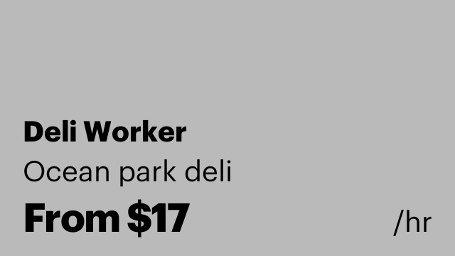 Deli Worker