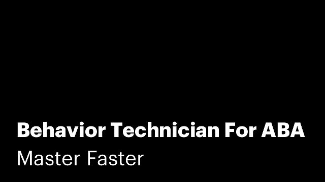 Behavior Technician For ABA