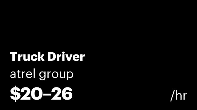 Truck Driver