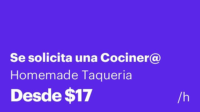 Se solicita una Cociner@