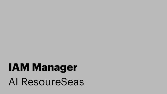 IAM Manager