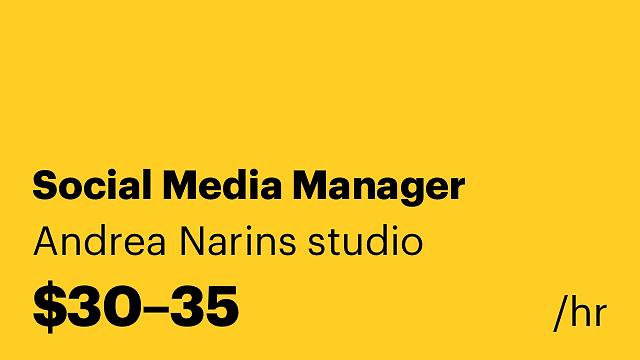 Social Media Manager
