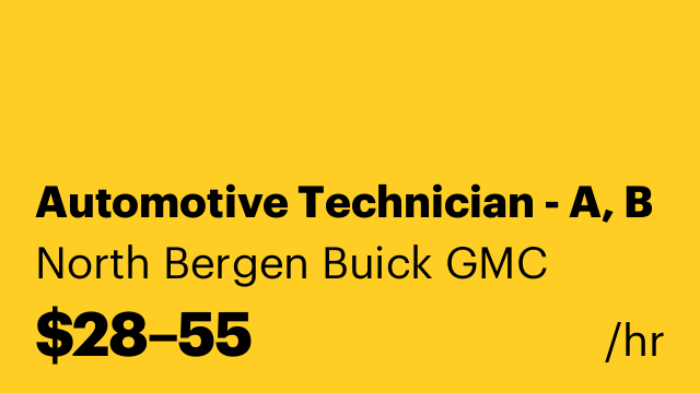 Automotive Technician - A, B