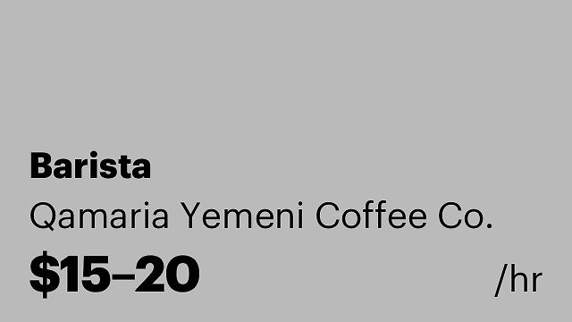 Barista