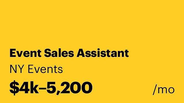 Event Sales Assistant