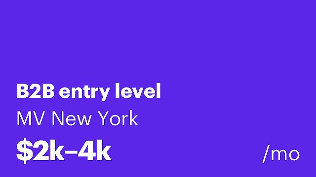 B2B entry level