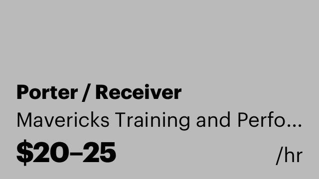 Porter / Receiver