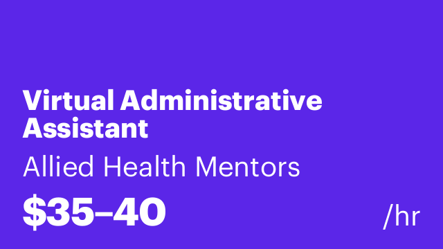 Virtual Administrative Assistant