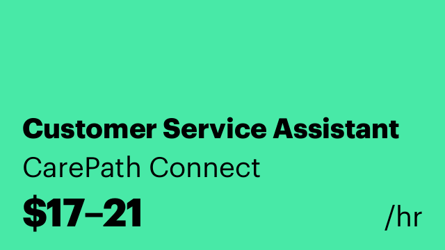 Customer Service Assistant