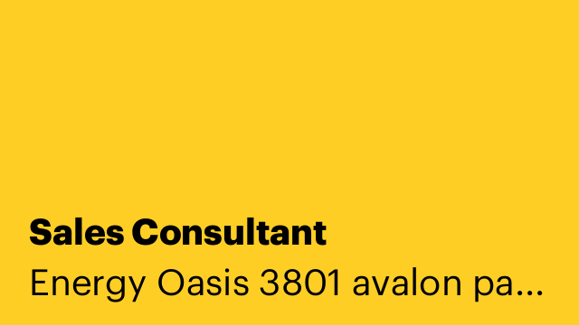 Sales Consultant