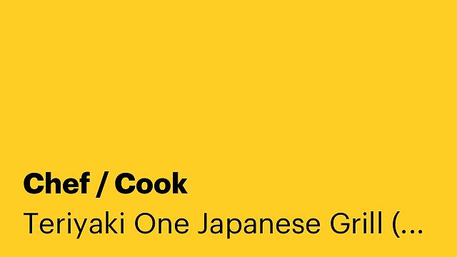 Chef / Cook