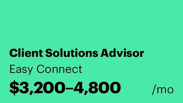 Client Solutions Advisor