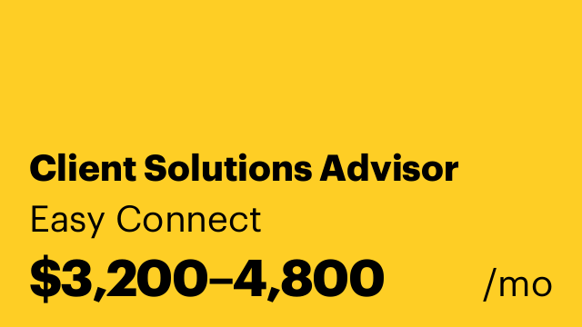 Client Solutions Advisor