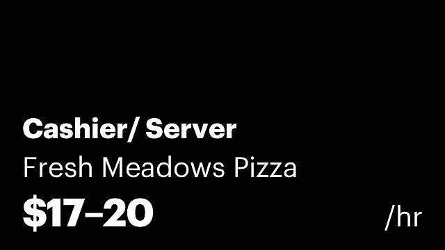 Cashier/ Server