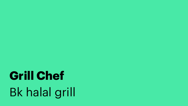 Grill Chef