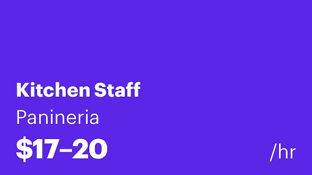 Kitchen Staff
