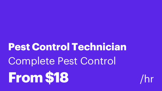 Pest Control Technician
