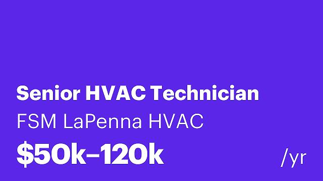 Senior HVAC Technician