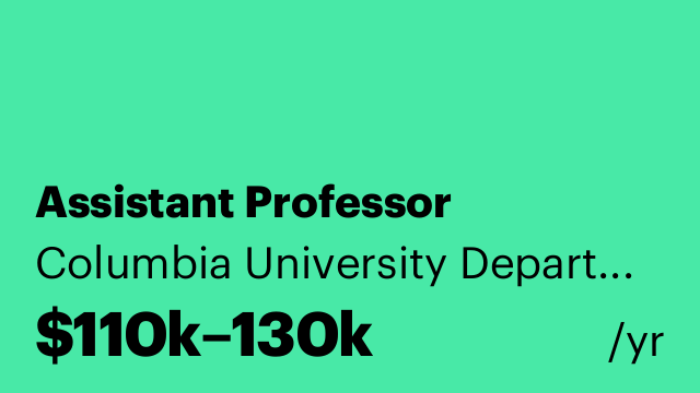 Assistant Professor