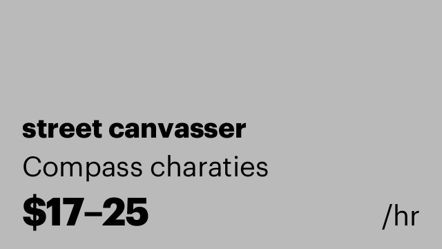street canvasser