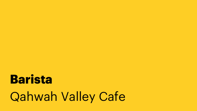 Barista