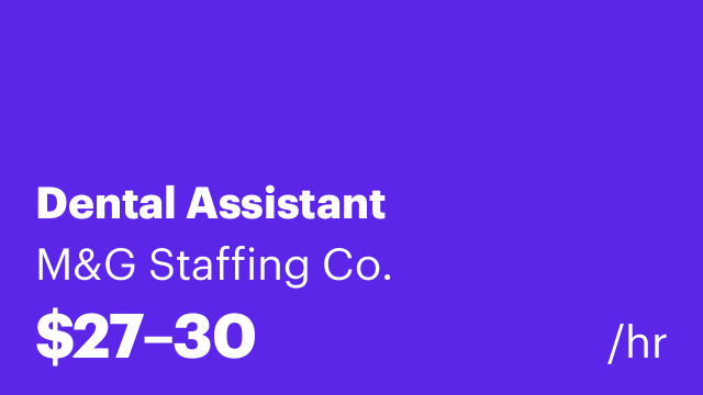 Dental Assistant