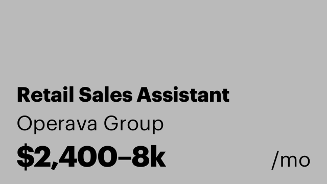 Retail Sales Assistant