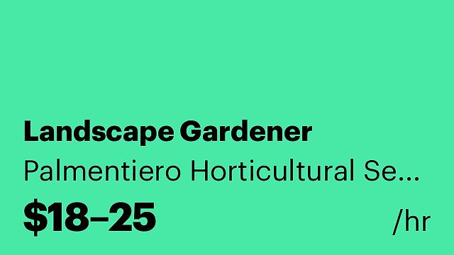 Landscape Gardener