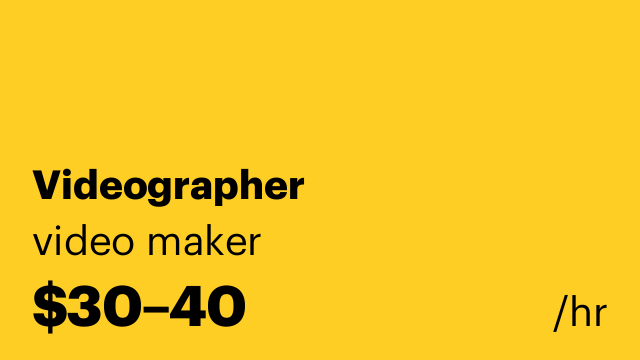 Videographer